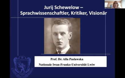 Video-Vortrag: „Jurij Schewelow – Sprachwissenschaftler, Kritiker, Visionär“